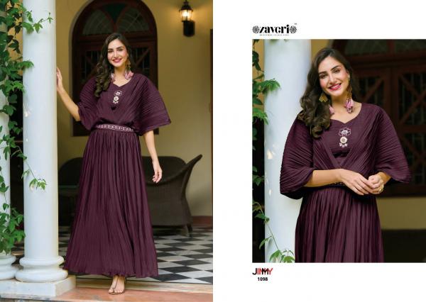 Zaveri Jimmy New Consept Designer Kurti Collection